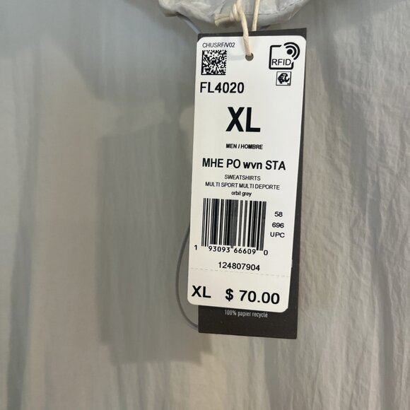 Adidas Mens Sheer Hooded Raincoat Anorak Jacket White NEW Sz XL RSP $70 - Picture 5 of 14